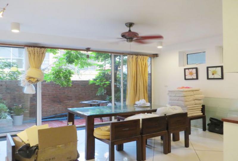 Lake view terraced house for rent in Tay Ho, fully furnished