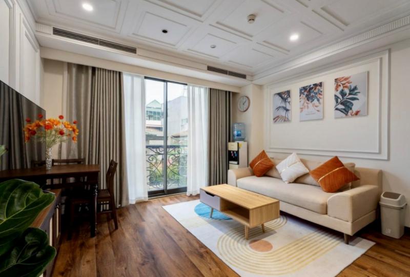 Apartment for rent on Bui Thi Xuan street with 2bed 2bath