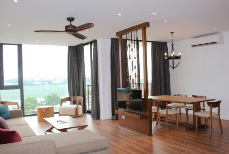 Apartment in Tay Ho Hanoi 03 beds 02 beds lake view