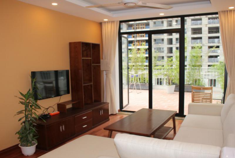 Brand new duplex 03 bedroom apartment in Tay Ho rental