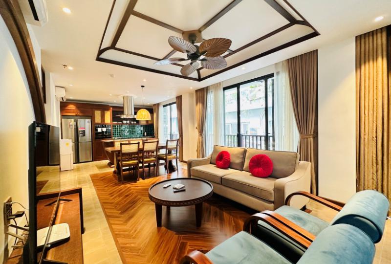 Elegant Tay Ho apartment rent with 3BED in quiet place