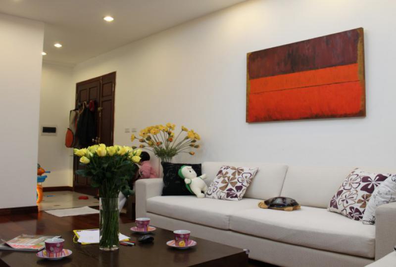 Furnished 02 bedroom apartment for rent in Hoang Quoc Viet street