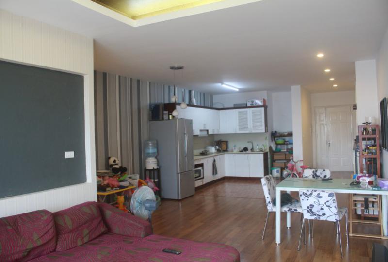 Furnished 3 bedroom apartment for rent in Thuy Khue str Tay Ho