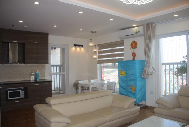 Furnished two bedroom apartment rental in Berriver Hanoi
