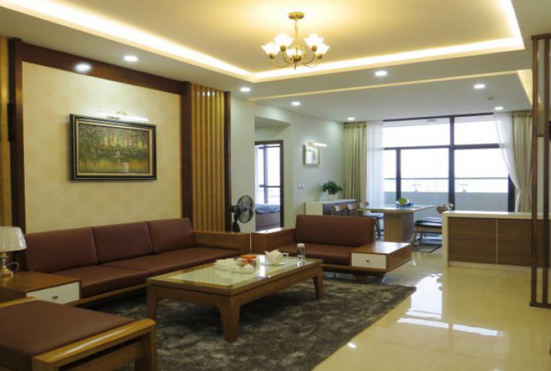 Luxurious 3 bedroom apartment in Trang An Complex furnished to rent