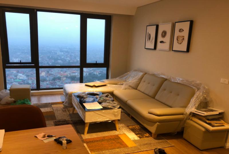 Mipec Riverside apartment to rent Long Bien 1 two bedrooms furnished