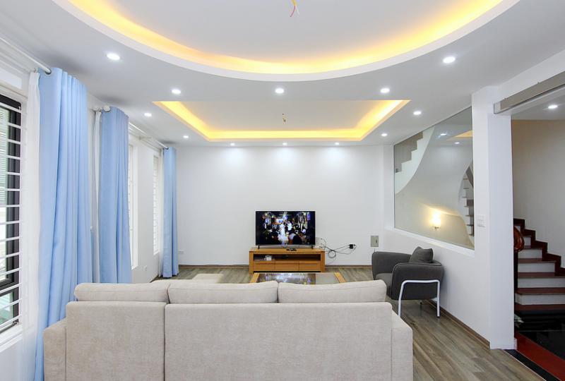 Nghi Tam furnished 6 bedroom house in 4 storeys for rent