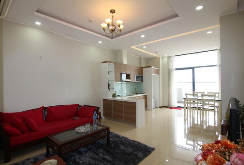 Partly Trang An Complex for rent with balcony 100m2