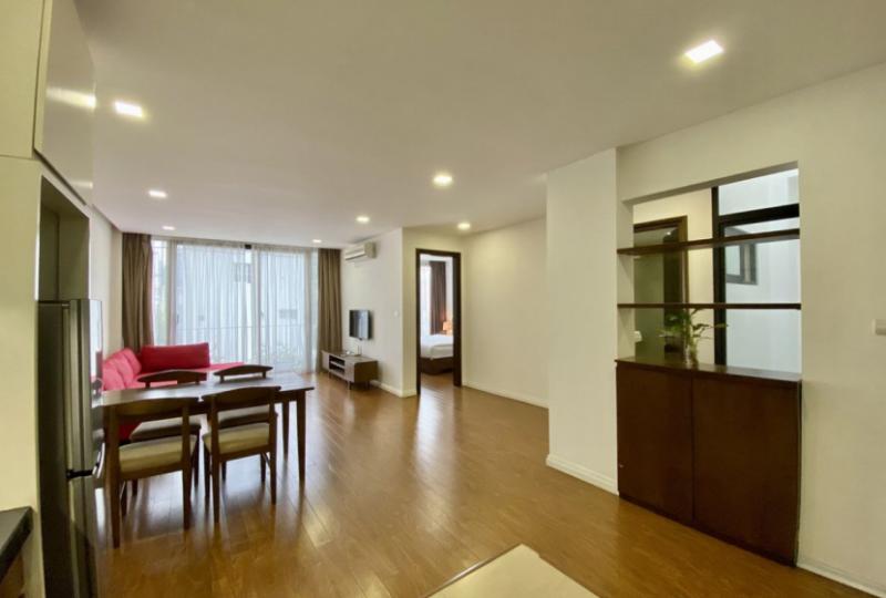 Rent apartment on To Ngoc Van street, Tay Ho with 2 bedrooms