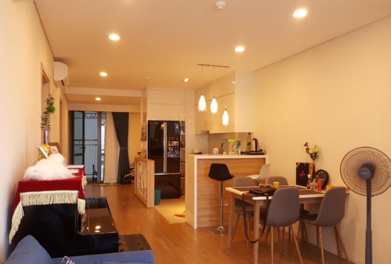 Rent Mipec Riverside apartment in Long Bien district 02 beds furnished