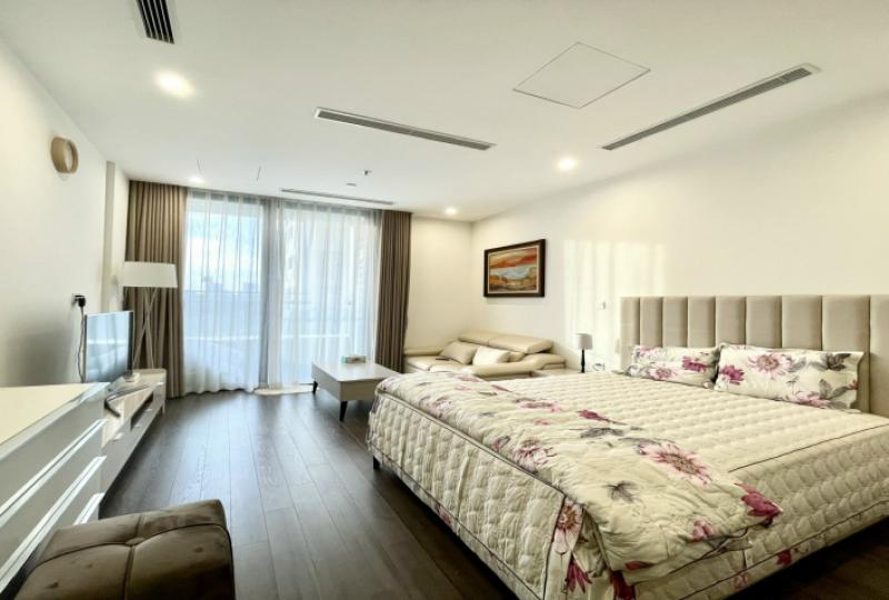Studio in Vinhomes Symphony apartment to rent with furnished