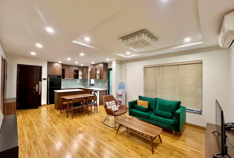 Tay Ho apartment rental on To Ngoc Van street with 2 beds